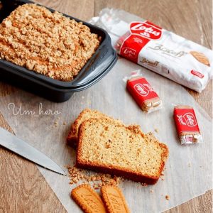طريقة عمل كيكة زبدة اللوتس