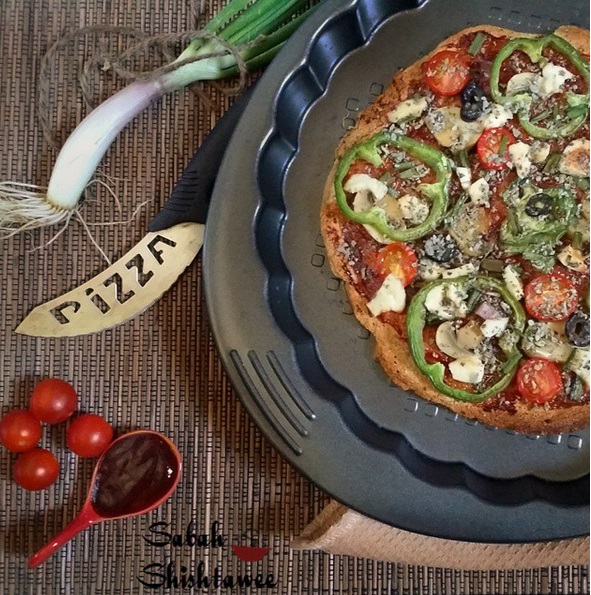 طريقة عمل بان بيتزا دايت