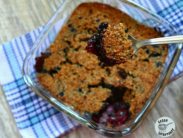 طريقة حلى البلوبيري والشوفان