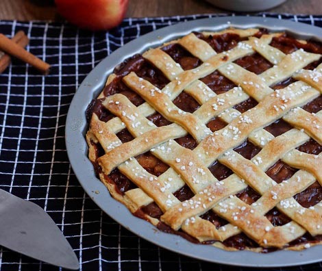 أبل-باي طريقة عمل فطيرة التفاح الأمريكية على أصولها