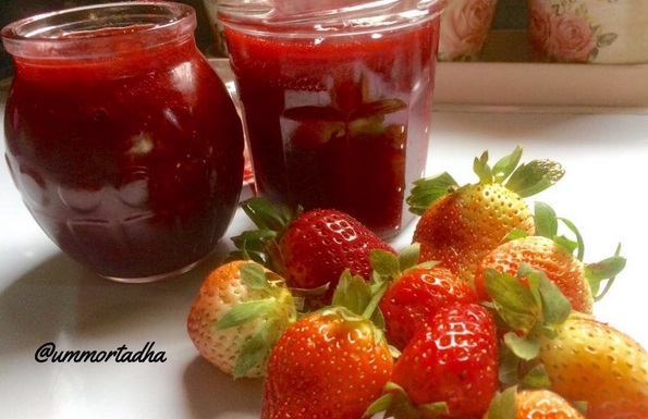 طريقة عمل مربى الفراولة