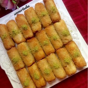 طريقة عمل أصابع الكنافة