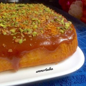كيكة هشة بصوص التوفي