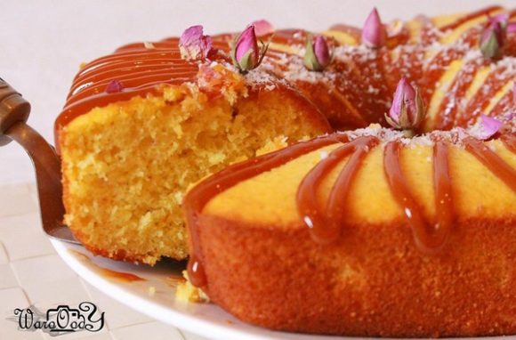 كيكه الزعفران بالصور من ايف ا كوكباد