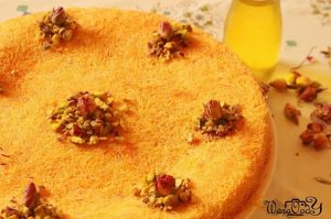 كنافة بالقشطة و الجبن