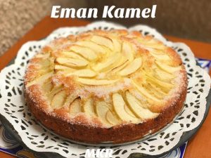طريقة عمل كيكة التفاح