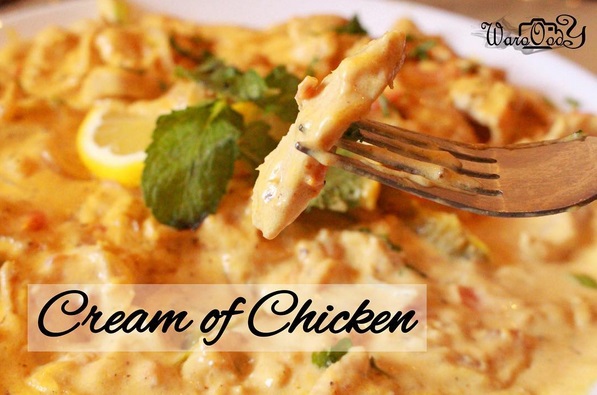 طريقة عمل صدور دجاج بالكريمة مع الأرز