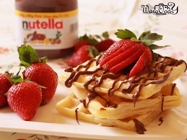 وافل مقرمش وسريع