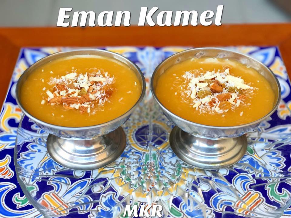 طريقة عمل مهلبية قمر الدين