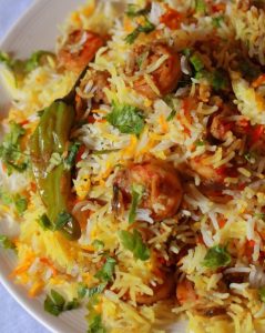طريقة عمل برياني روبيان