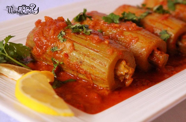 طريقة عمل محشى كوسة باللحمة المفرومة