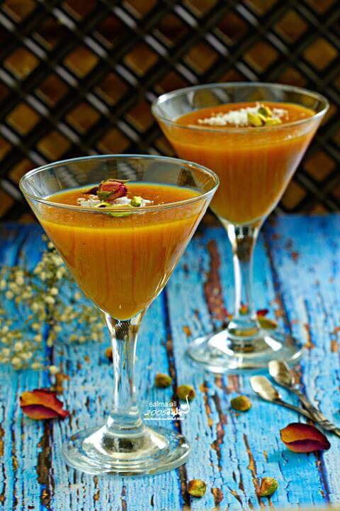 طريقة عمل مهلبية قمر الدين