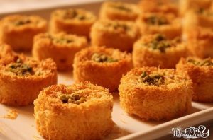 ميني كنافة بالقشطة