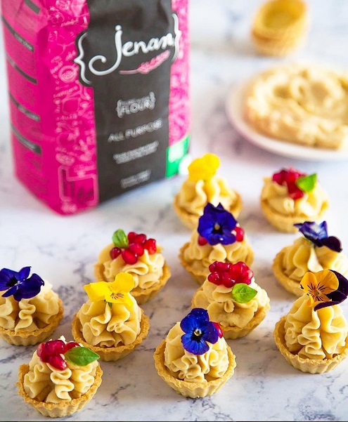 طريقة عمل ميني تارت الحمص و الطحينة طريقة عمل ميني تارت الحمص و الطحينة