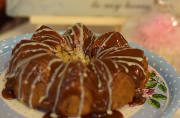 طريقة عمل كيكة التمر