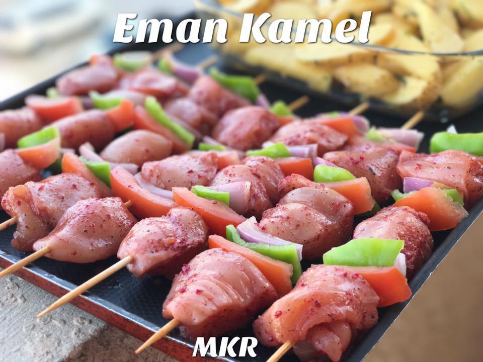طريقة عمل شيش طاووق