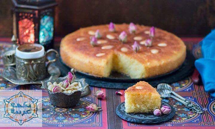 طريقة عمل البسبوسة المصرية طريقة عمل البسبوسة المصرية