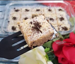 طريقة عمل بسبوسة الأوريو