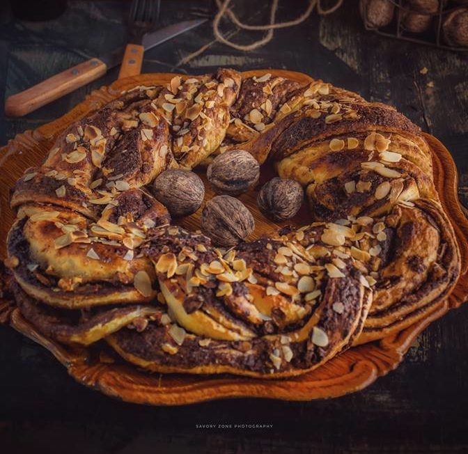 ضفيرة الكاكاو والقرفة