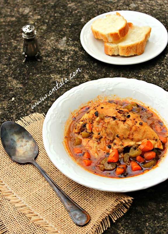 طريقة عمل يخنة دجاج على الطريقة الفرنسية