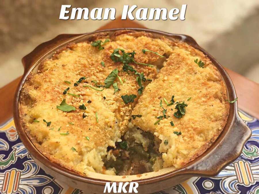 فطيرة البطاطس باللحم ( شبيرد باي ) بقطع اللحم