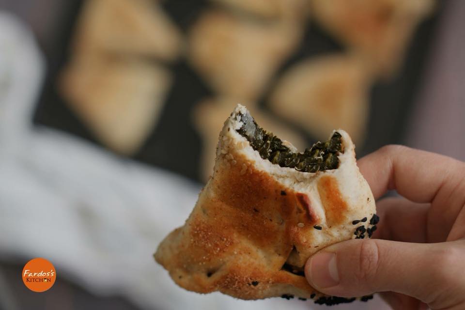 طريقة عمل فطاير بالسبانخ