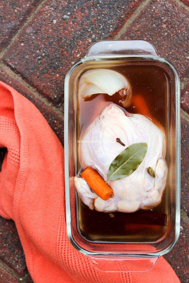 براين الدجاج ( خليط لنقع الدجاج قبل التسوية للتخلص من الزفارة ) براين الدجاج ( خليط لنقع الدجاج قبل التسوية للتخلص من الزفارة )