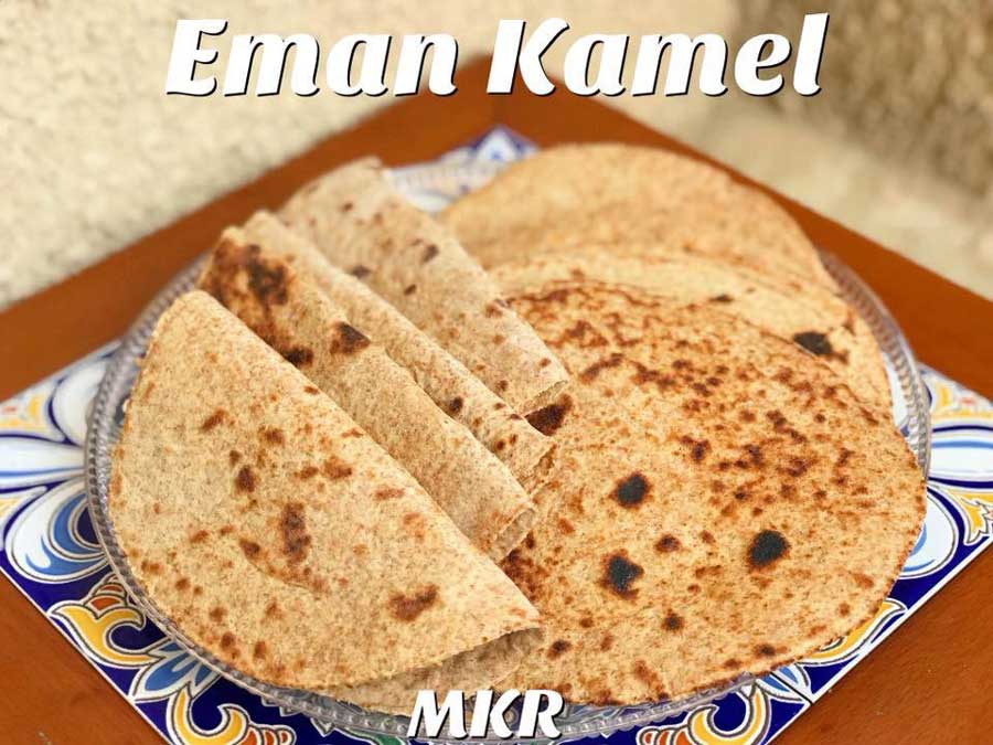 طريقة-عمل-خبز-الصاج-بالدقيق-الأسمر طريقة عمل خبز الصاج بالدقيق الأسمر