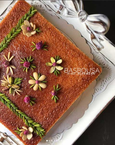 طريقة-عمل-بسبوسه-محشيه-بالجبن-الكيري طريقة عمل بسبوسه محشيه بالجبن الكيري