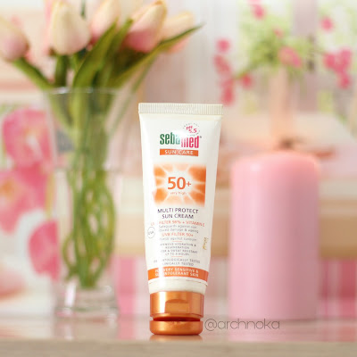 المنتج الثالث هو كريم حمايه من الشمس - MULTI PROTECT SUN CREAM