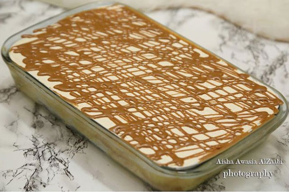 حلى-التوست-البارد-بالكريم-كراميل-و-الكريمة-لذيذ-2 حلى التوست البارد بالكريم كراميل و الكريمة لذيذ