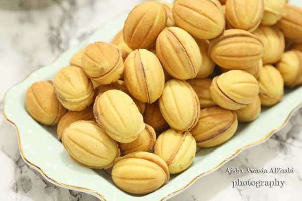 طريقة عمل الجوزية بالنوتيلا بطريقة سهلة