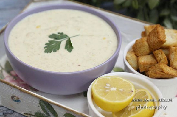 طريقة-عمل-شوربة-الذرة-بالكريمة-و-الشوفان طريقة عمل شوربة الذرة بالكريمة و الشوفان