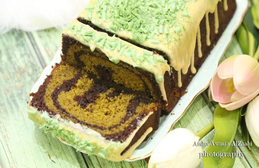 طريقة عمل كيك الماتشا