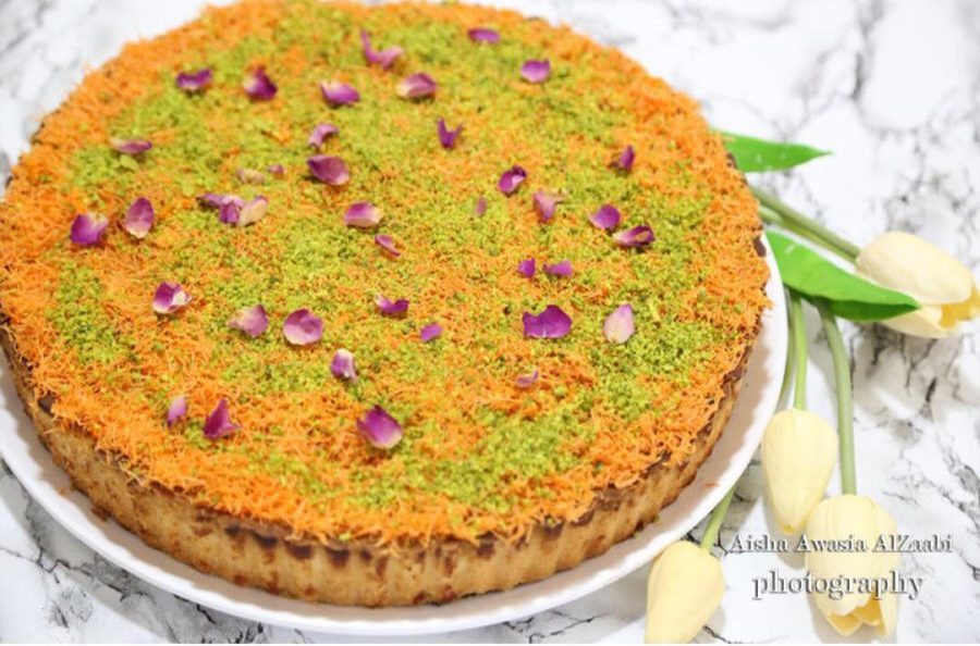 طريقة عمل تارت الكنافة بالكاسترد من فروحة الامارات