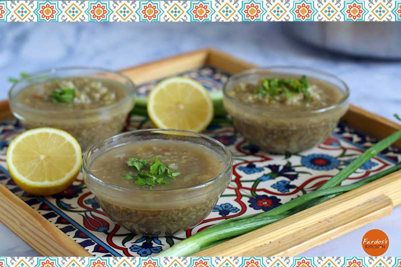 طريقة عمل شوربة الفريكة بالخضار السريعة