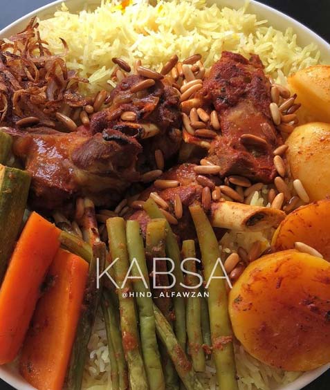 كبسه-لحم-بالخضار-بقدر-الضغط-لذيذة-و-سريعة كبسه لحم بالخضار بقدر الضغط لذيذة و سريعة