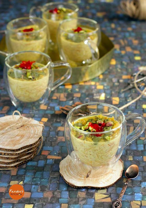 حلى-الشعيريه-الباكستانيه-سهل-ولذيذ-بالحليب حلى الشعيريه الباكستانيه سهل ولذيذ بالحليب