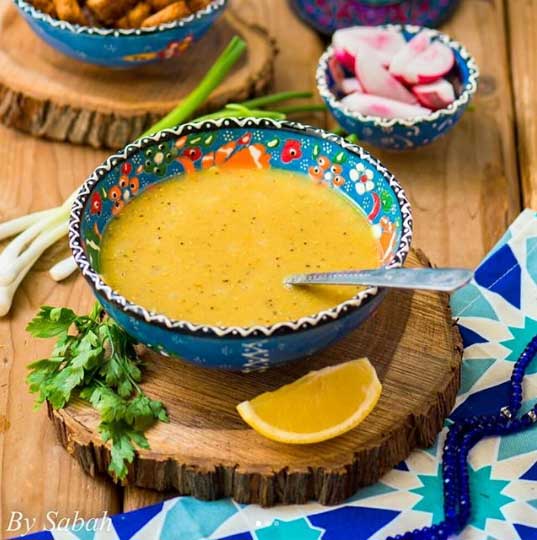 طريقة-عمل-شوربة-العدس-الاصفر-بطريقة-سهلة طريقة عمل شوربة العدس الاصفر بطريقة سهلة