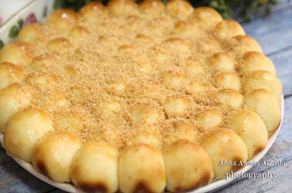 طريقة-عمل-خلية-النحل-الحلوة-بالشربات-سهلة-و-لذيذة طريقة عمل خلية النحل الحلوة بالشربات سهلة و لذيذة