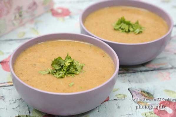 طريقة عمل شوربة المشروم بالفراخ