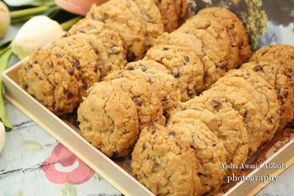 أسهل-طريقة-لعمل-كوكيز-الشوفان أسهل طريقة لعمل كوكيز الشوفان