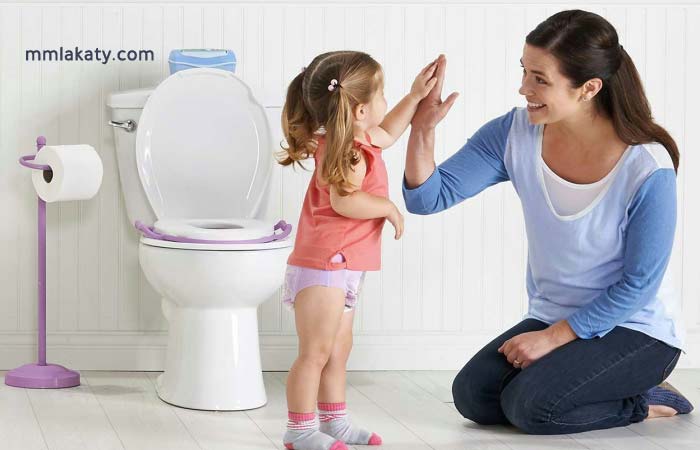 تدريب الطفل على الحمام و خلع الحفاض