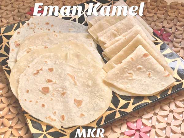 طريقة عمل عيش الشاورما السورى خطوة بخطوة