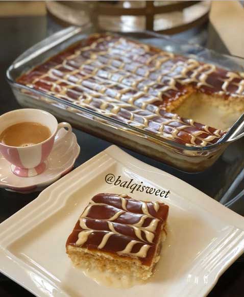 كيكة تريليتشا التركية مثل المطاعم و ألذ باسهل طريقة