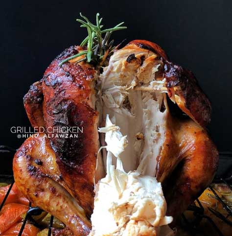 دجاج-مشوي-بالفرن-مثل-المطاعم-بتتبيلة-لذيذة-ولحم-طري دجاج مشوي بالفرن مثل المطاعم بتتبيلة لذيذة ولحم طري