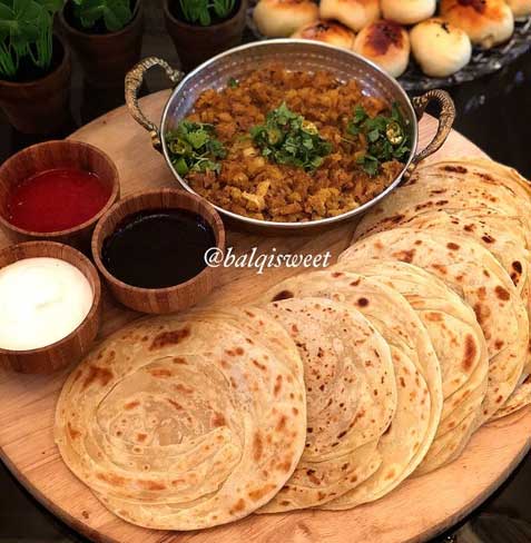 طريقة عمل البراتا الهندية بالبطاطس خطوة بخطوة