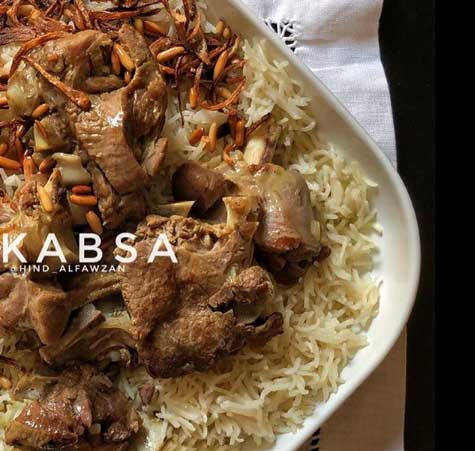 كبسة-لحم-بقدر-الضغط-لذيذة-وسريعة-التحضير كبسة لحم بقدر الضغط لذيذة وسريعة التحضير