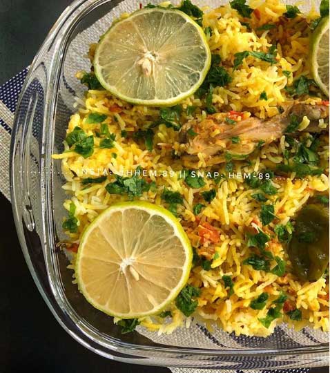 البرياني-بالدجاج طريقة عمل البرياني السريع بالدجاج سهل ولذيذ