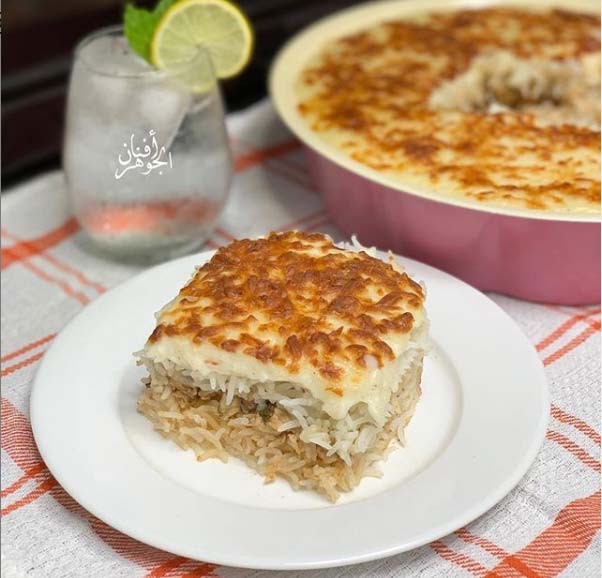 طريقة عمل أرز بالبشاميل